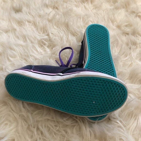 Vans celestial galaxy print lace up sneakers - Picture 5 of 8